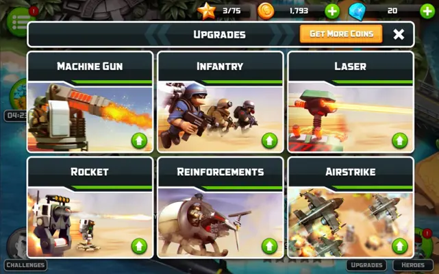 Alien Creeps TD android App screenshot 3